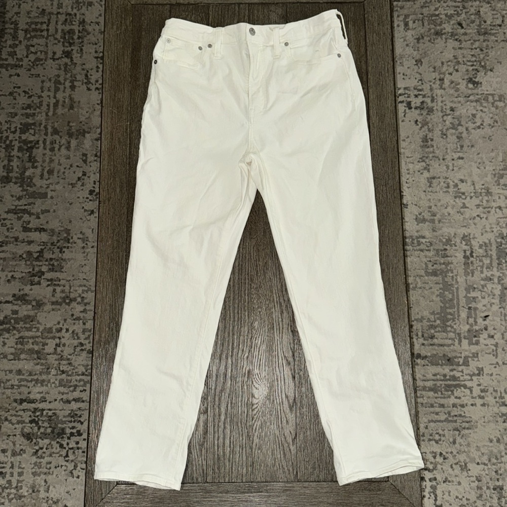 Madewell The Perfect Vintage Jean Tile White